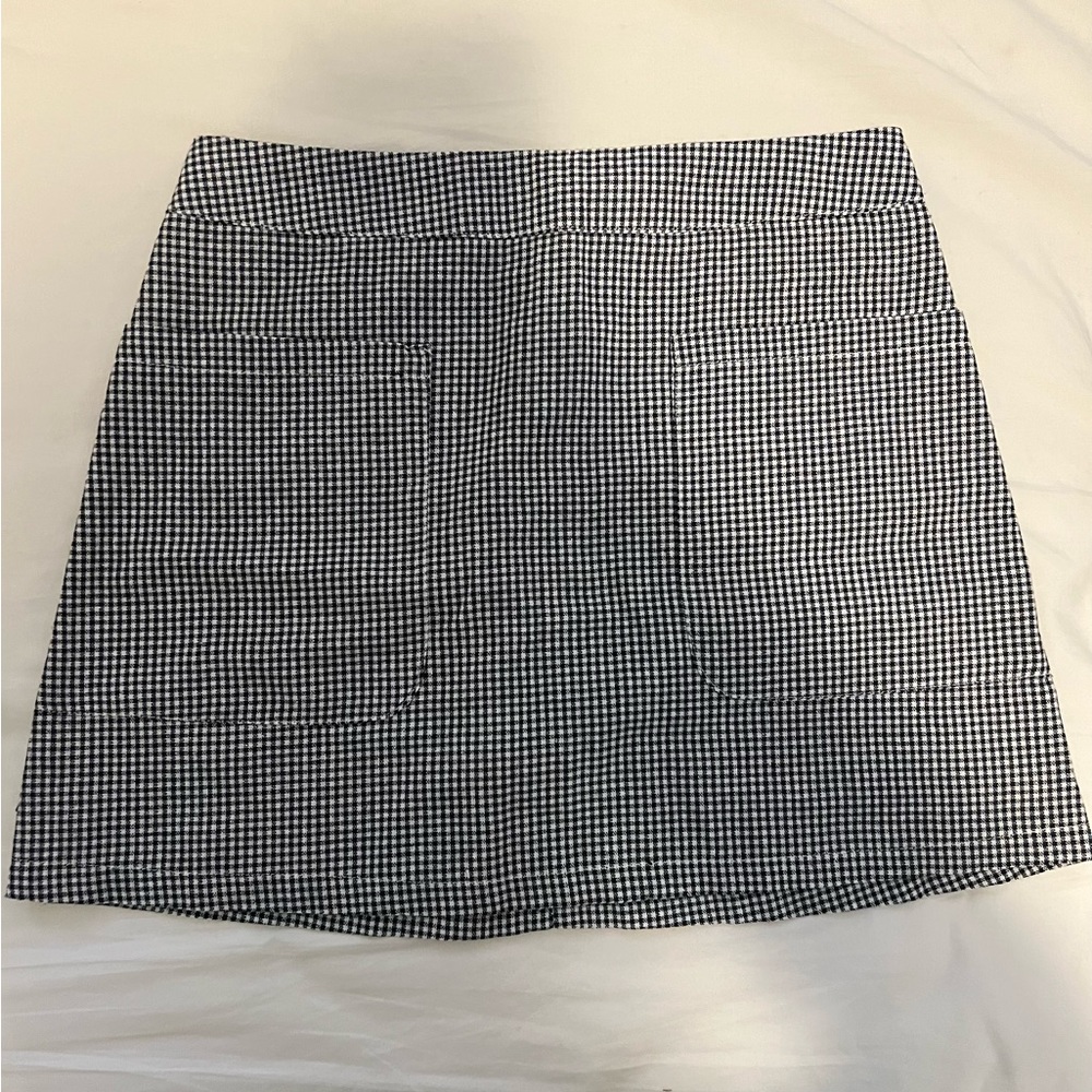 LF gingham skirt